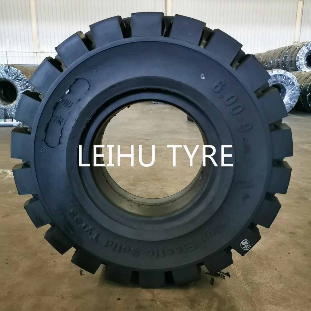 Forklift Spare Parts Solid Tire 6.00-9