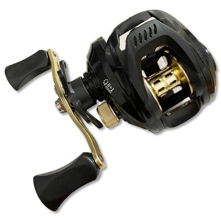 Hot customized Wheel Baitcasting Reel 2000 baitcast casting 5KG Drag Fresh Carp Reel Fishing Saltwater Sea Fishing Reel