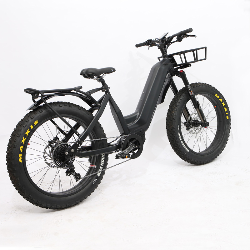 48V 26 inch ebike fat tire step through electric bike e bike 750w Aluminum Alloy electric bicycle 1000w