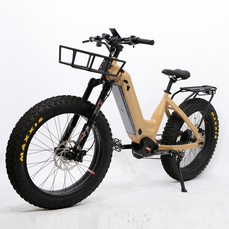 48V 26 inch ebike fat tire step through electric bike e bike 750w Aluminum Alloy electric bicycle 1000w