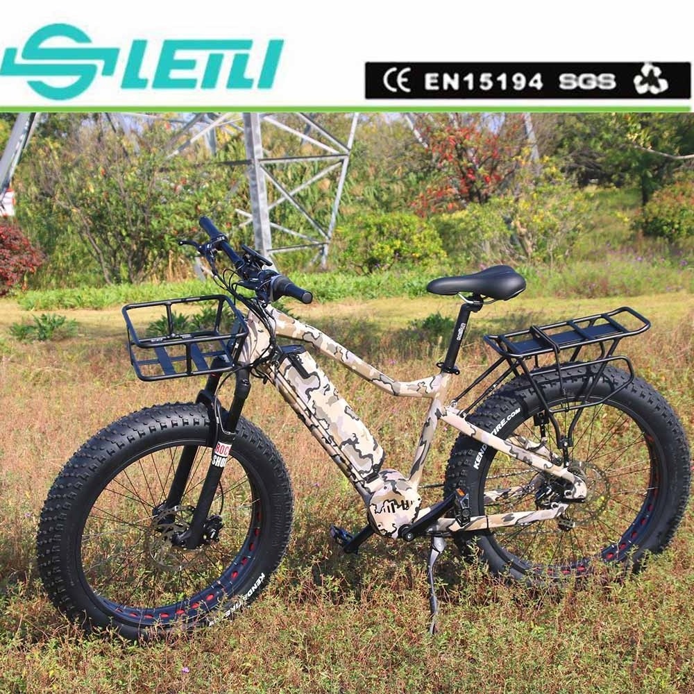 Adult Fat Tire Mountain Ebike 1000W Bafang Motor Mid Drive Electric Mountain Bicycle