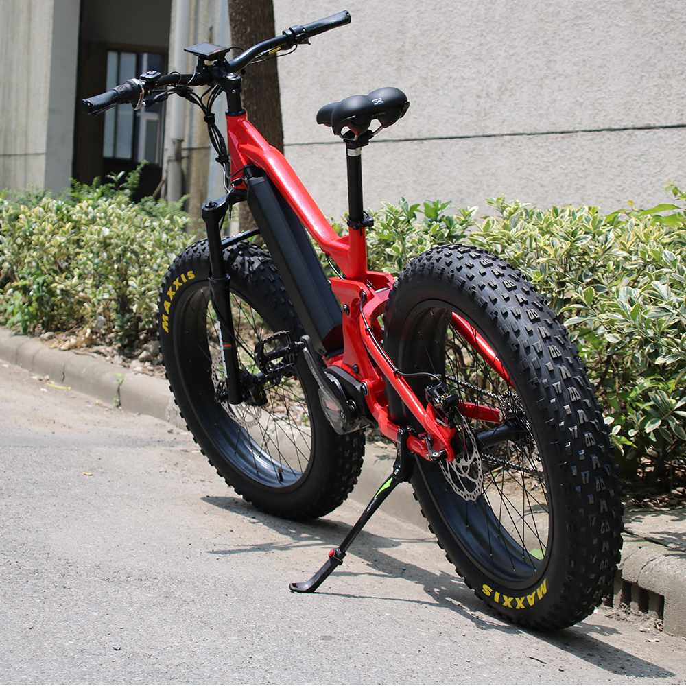 2021 Carbon fiber Fat Bike full suspension/New Fat Tyre Bike big Wheels 26x4.8 tires for Sale