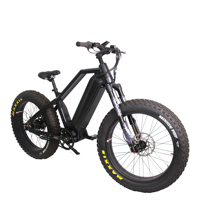 Step through retro e bike long range 73 electric bike fatbike 26 fat tire ebike1000w with M620 motor