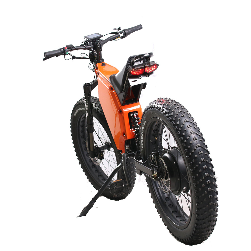 26 Inch electric Chopper Bike 5000W Electric Fat Bike Beach Cruiser Electric Bicycle