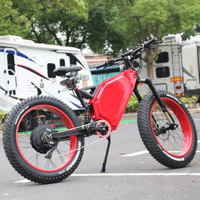 Leili full suspension ebike 72v 5000w 26 inch fat tire electric fat bike bicycle