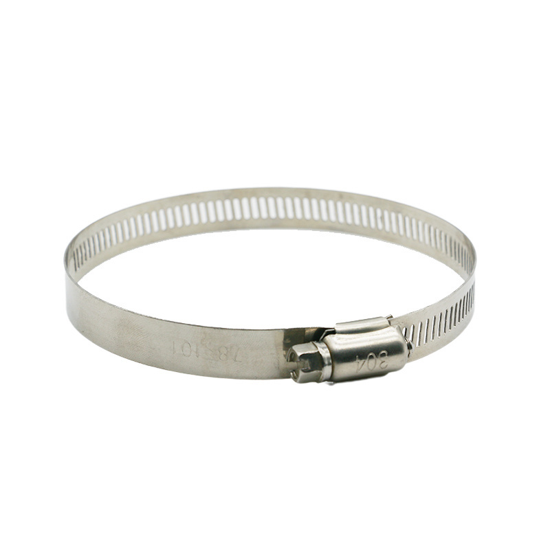 Customized Professional 304 Precision Stainless Steel American Pipe Hose Clamp