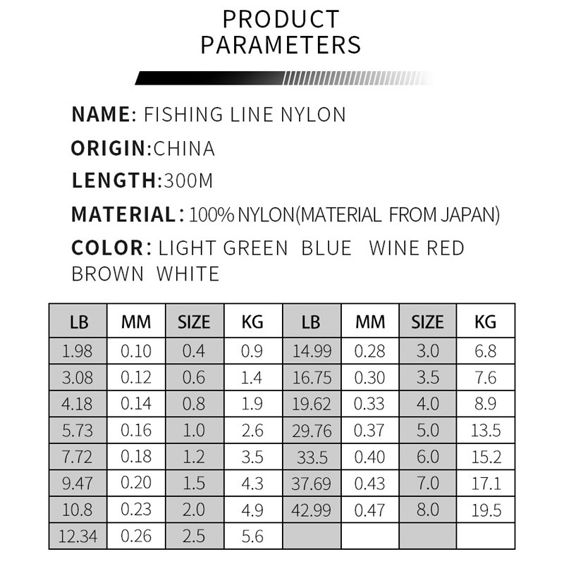 Lmaide Fishing Line 500m linha de pesca Nylon Monofilament Fishing Line Carp Super Strong Nylon Mono Line