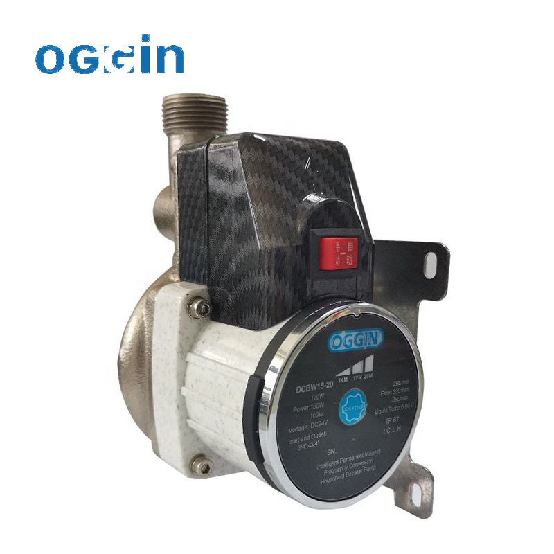 Hot And Cold  Floor Heating Circulation Pumps Domestic Booster High Pressure 24V Dc Water Pump Shielding Pump