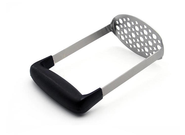 Nice Quality Useful Stainless Steel Potato Masher Hand Plate Food Masher