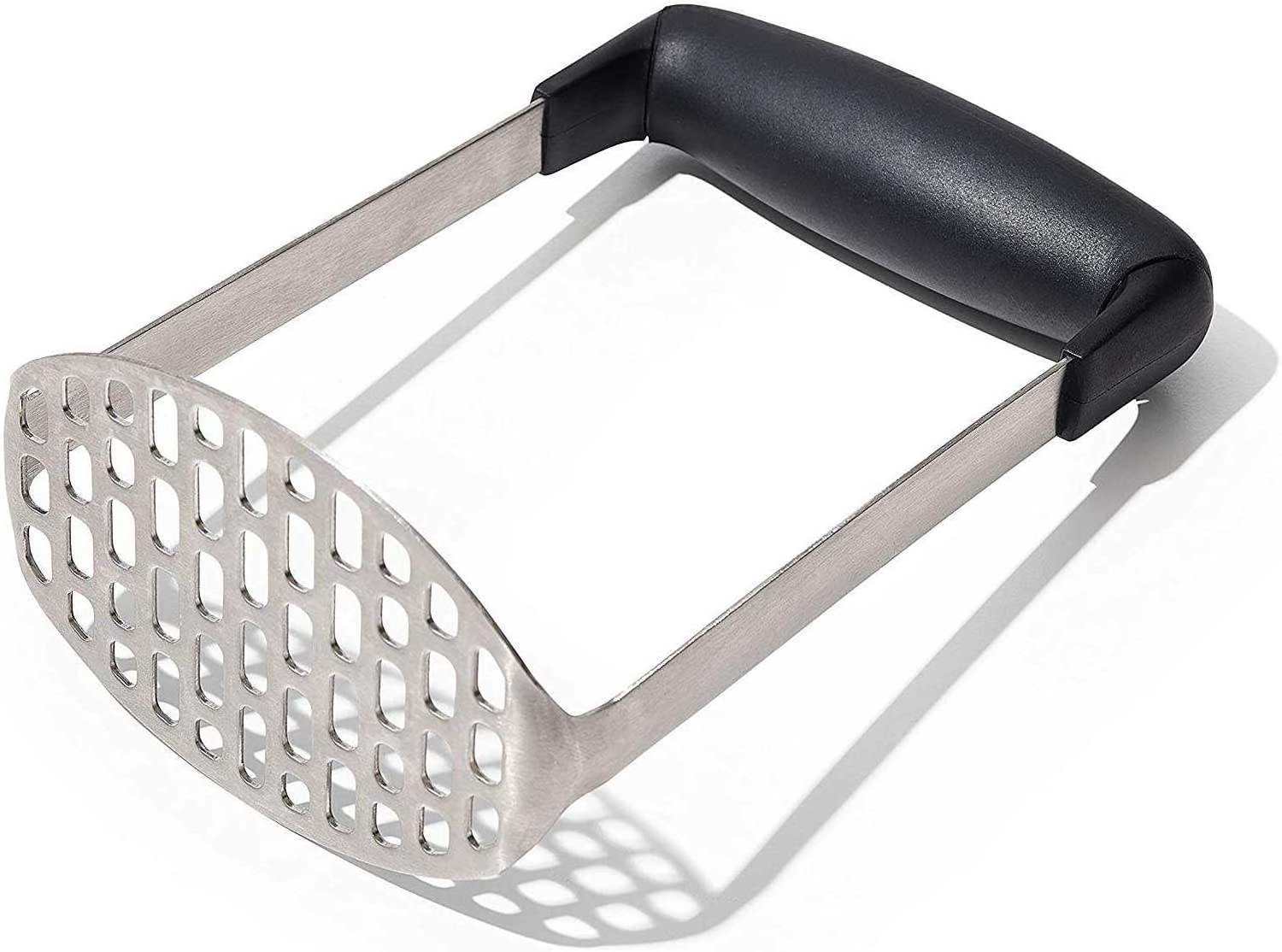 Nice Quality Useful Stainless Steel Potato Masher Hand Plate Food Masher