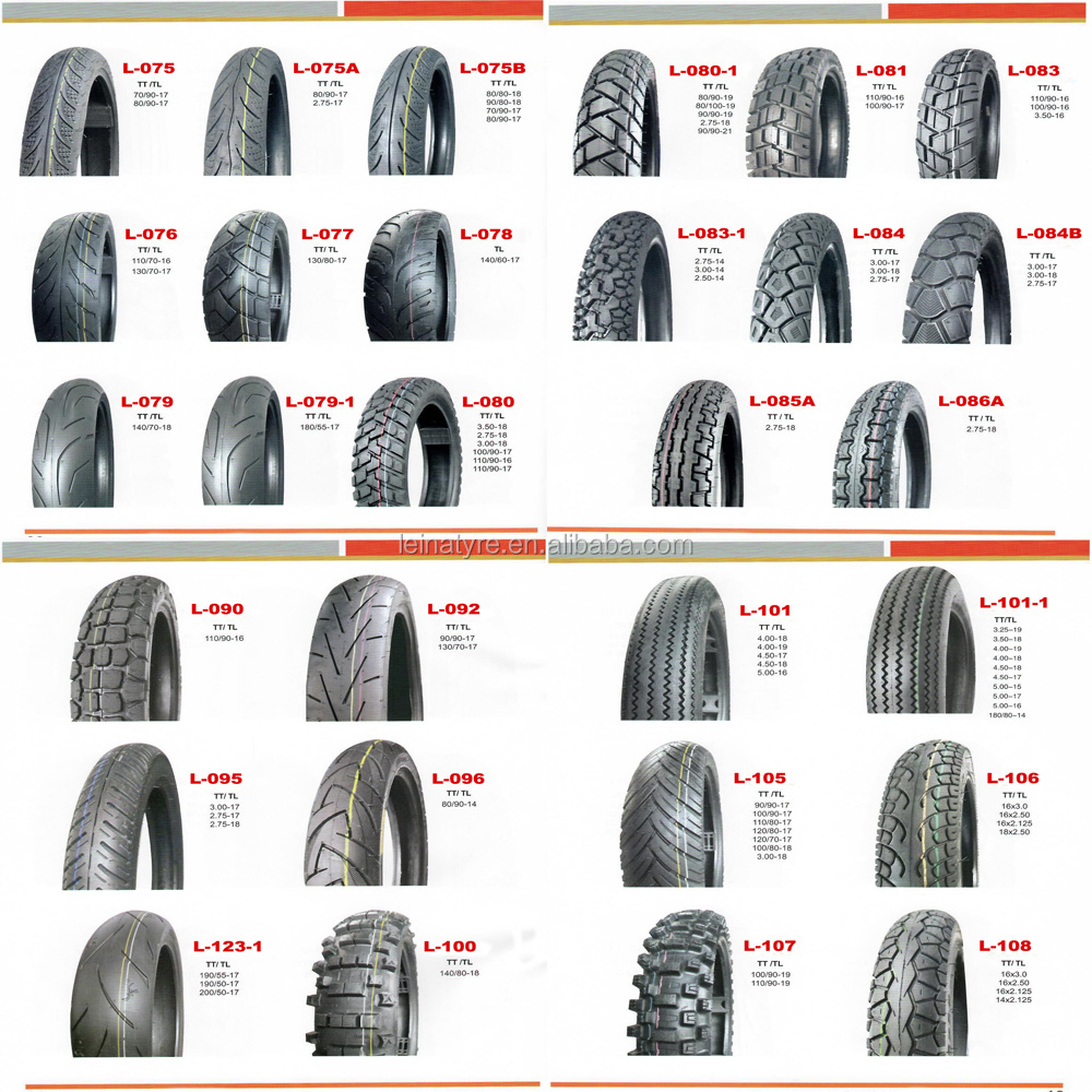 China Motorbike Tire 80/90-16 90/100-16 100/80-16 100/90-16 tube tubeless tyres for motorcycle