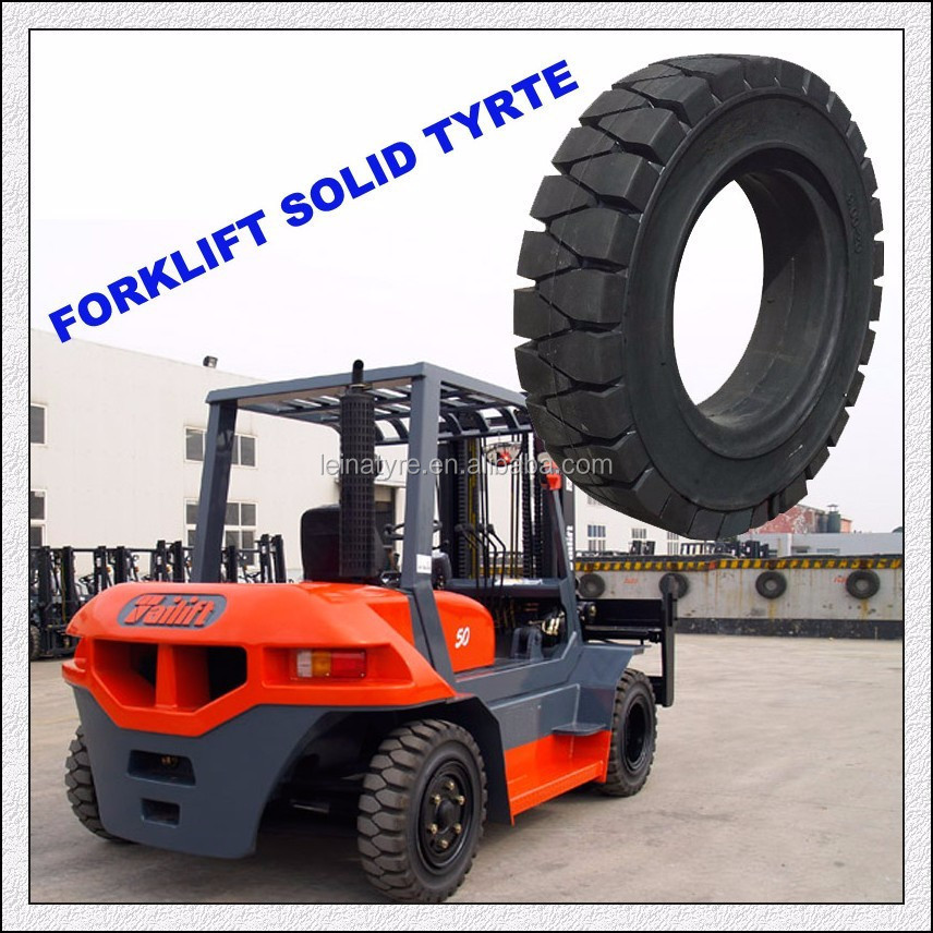 Forklift industrial tires 250-15 300-15 Polyurethane solid mining tyre for Caterpillar