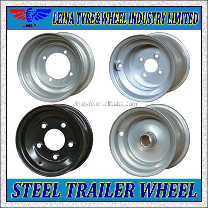 atv utv wheels 10x4.00 steer trailer wheel rim for tyre 5.00-10