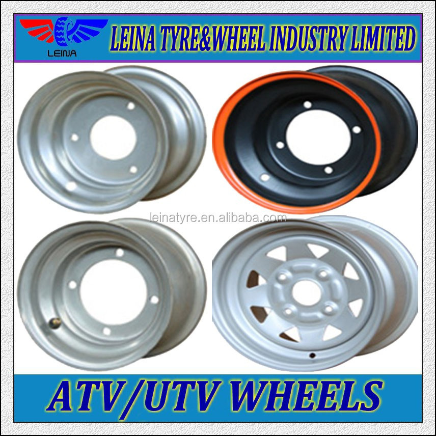 Steel Wheel Rim 9X8 9x9 for ATV GARDEN GOLF CAR Tire 20x11-9