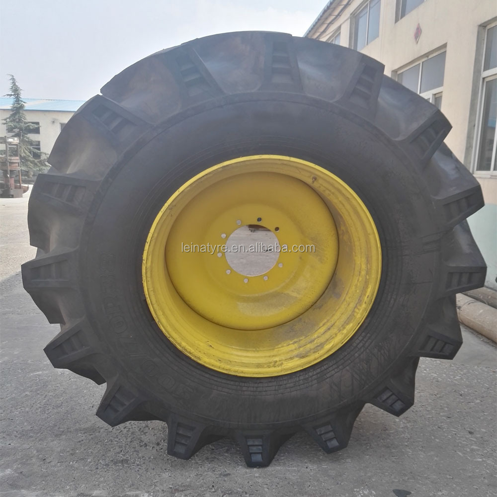 Bias steel belt agricultural tractor tyre 850/65R32 900/70R38 tires for paddy and dry field with R-2 pattern