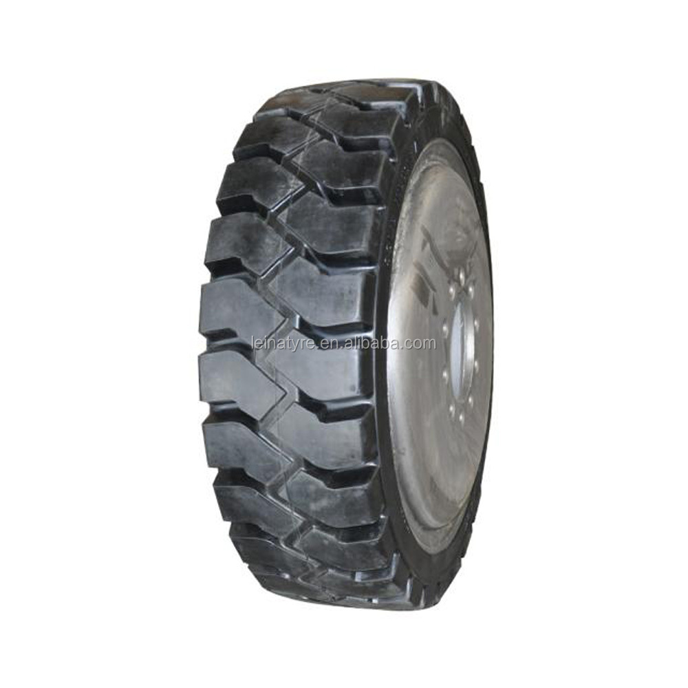 New pattern different sizes forklift solid tyre 500*8 600*9 650*10 700*12 825*15 bias off road tire