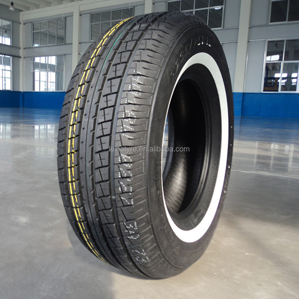 PCR radial commercial tyres 185r15c 195r15c van car tires with white sidewall