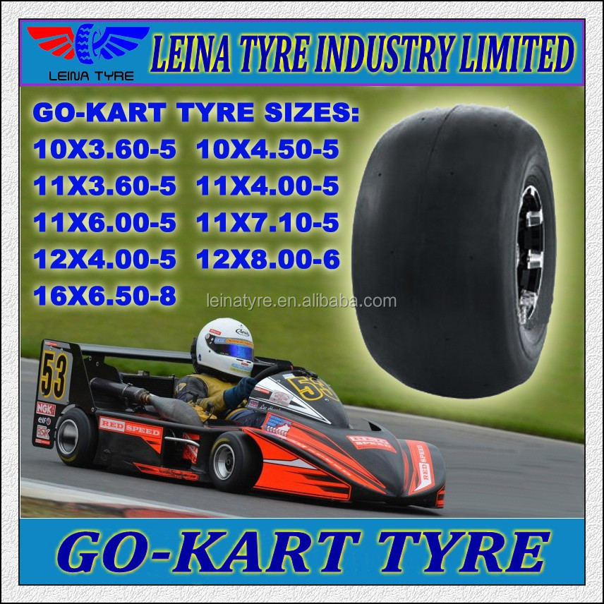 Go Kart Buggy Sport Racing Tire 12X4-5 12X8-6 16X6.5-8