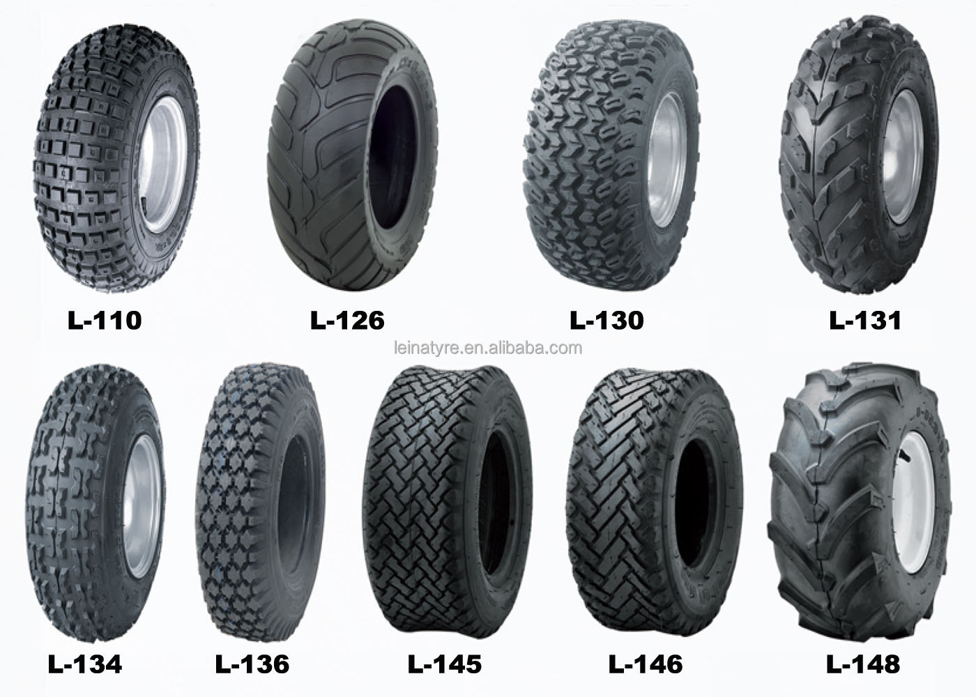 China lawn mower tyres 4.10-4 3.40-4 4.10/3.40-4 11X4.00-4 11X4.00-5 snow mud tires