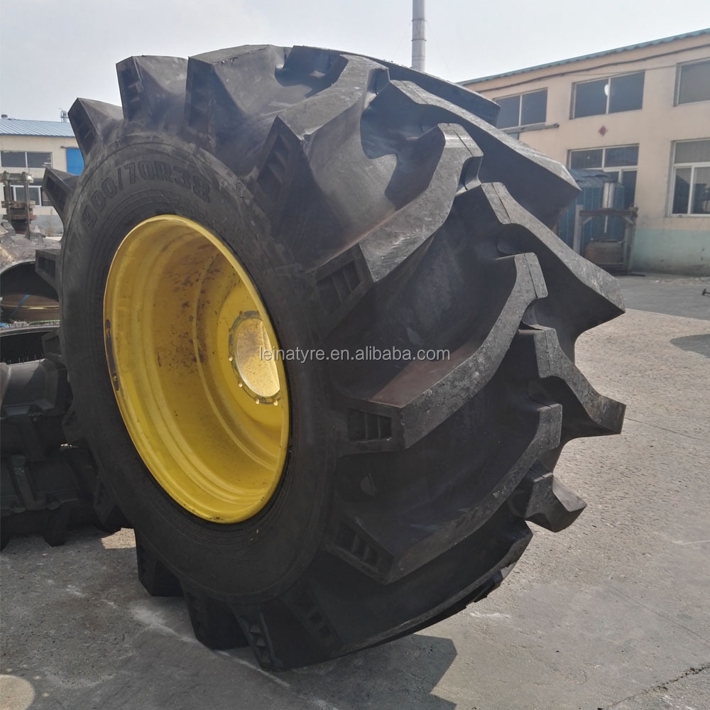 Bias steel belt agricultural tractor tyre 850/65R32 900/70R38 tires for paddy and dry field with R-2 pattern