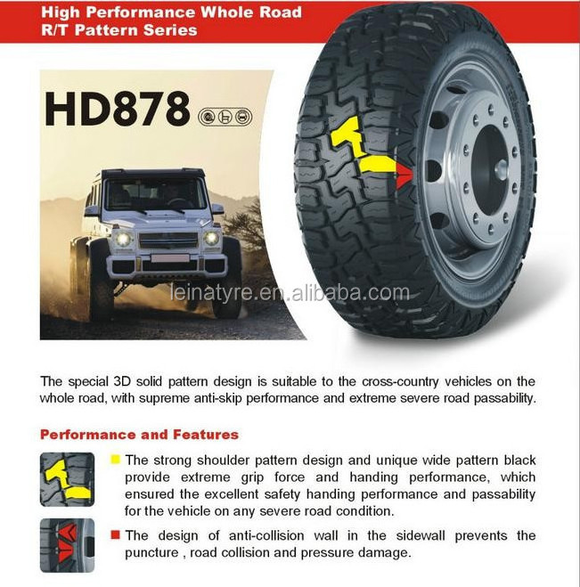 HAIDA brand SUV rugged tyre P275/60R20