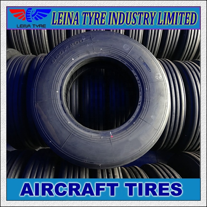 Nose Landing Gear Tyre Aircraft tire 660x200 TT TL on sale airplane tire 720x320