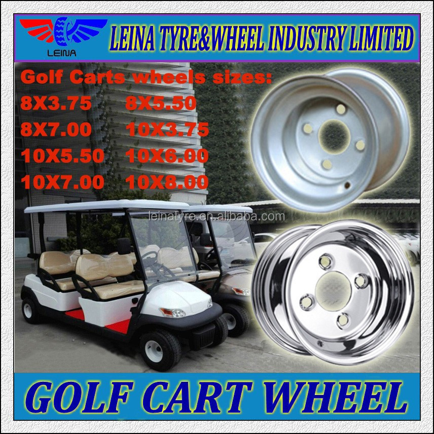 ATV UTV and trailer steel rims 8X3.75 Golf Buggy car wheel