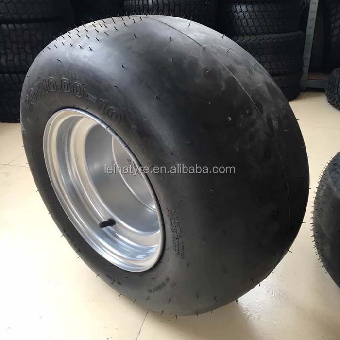 Racing slick tires 20X10.00-10 ATV smooth tyre for rim size 10X8.00