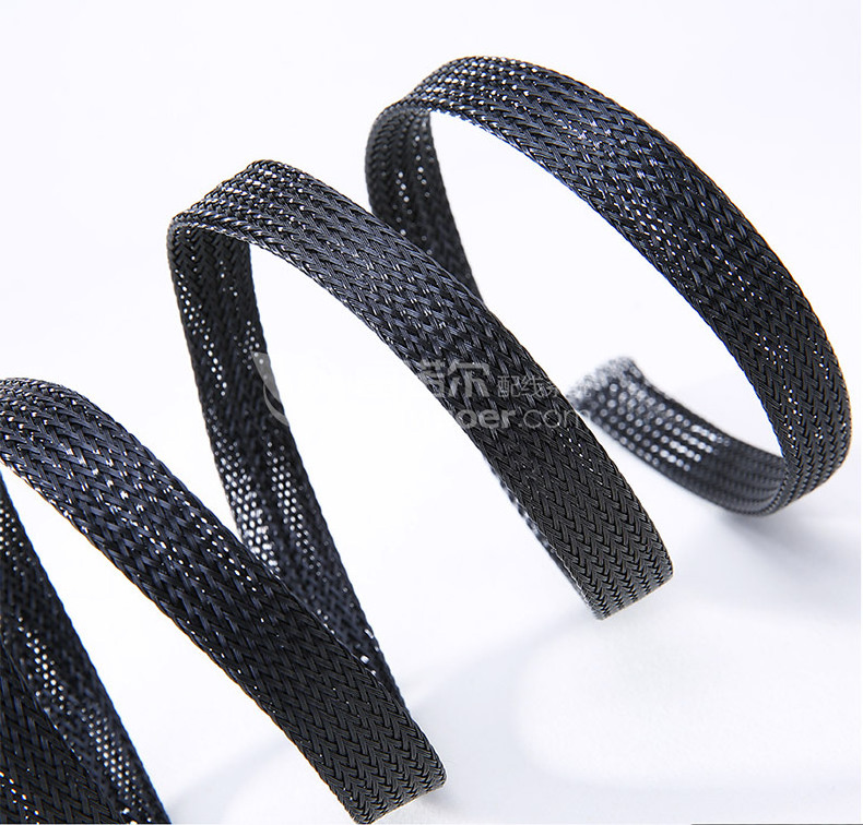 LNE-PET-016 expandable braided sleeving for cable protection