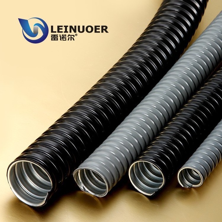 3/16'' to 6'' inch Liquid Tight water proof flame retardant  PVC Cover metallic Flexible corrugated  Metal Conduit tubing hose