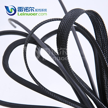 LNE-PET-016 expandable braided sleeving for cable protection