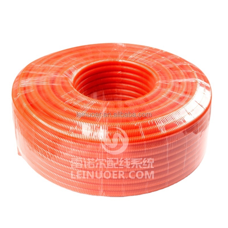 42.5mm diameter Orange fire resistant Nylon flexible conduit hose