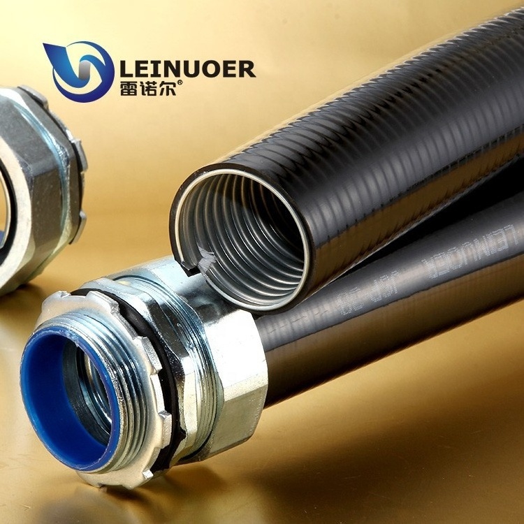 LEINUOER PVC coated corrugated metal flexible conduit