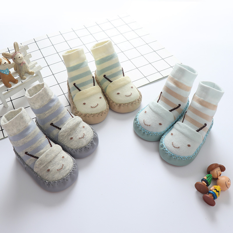 baby toddlers socks children floor socks non-slip soft spring and summer thin 0-2 years old early education glue socks