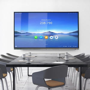 75-Inch  Infrared Interactive Whiteboard with Camera All-in-One Smart All-In-One Display Board