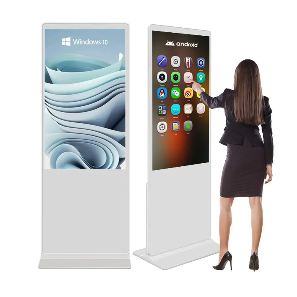 Digital Signage Floor Standing 49Inch 55 Inch 65Inch Kiosk Advertising Player Shopping Mall Vertical Advertising Equipment