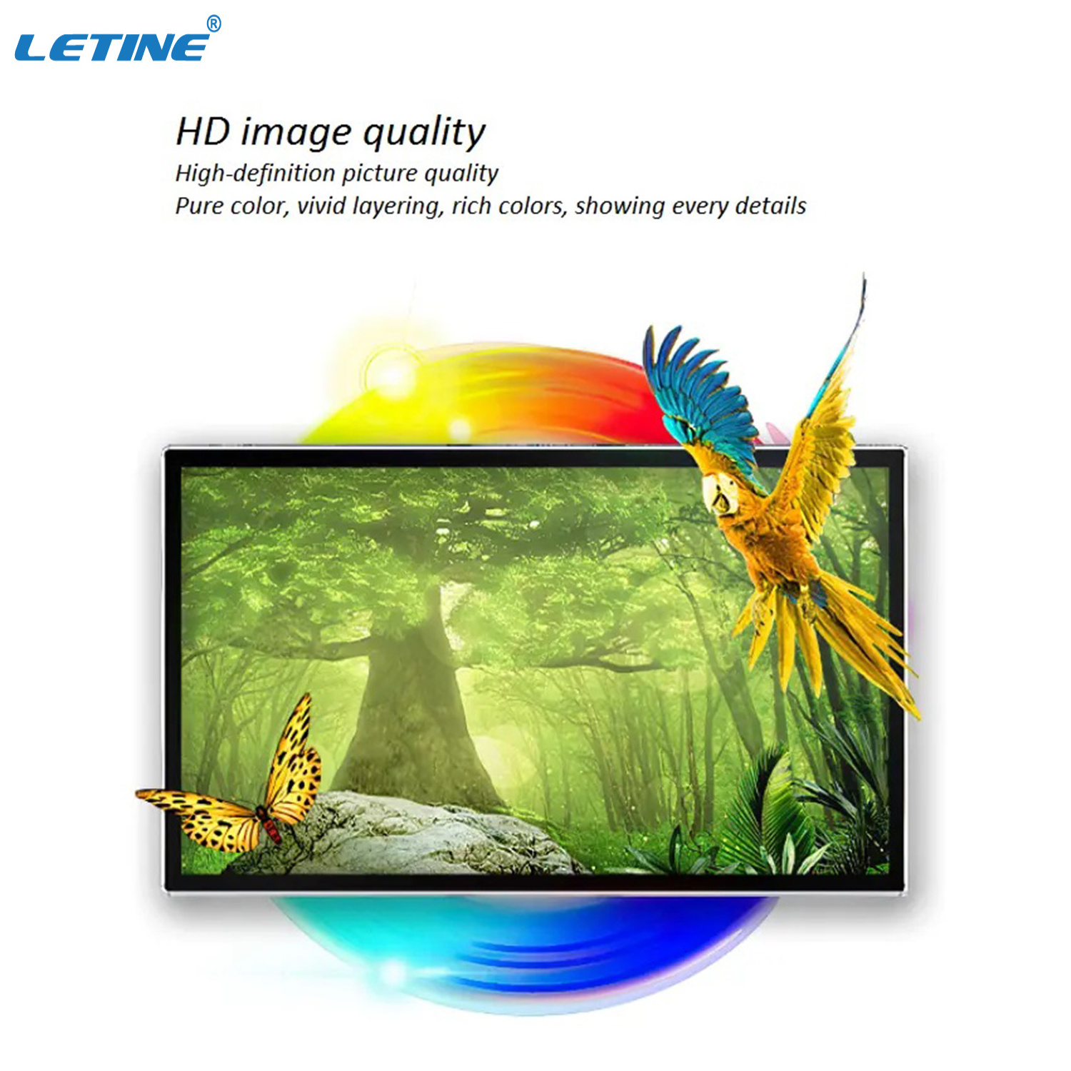 1080p Full hd Media Player Android OS Wall Mounted Size Optional Digital Advertise Player