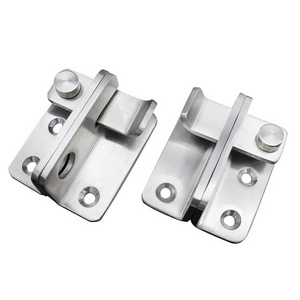 Stainless Steel Brushed Slide Bolt Door Lock Gate Latch Tiny Padlock Hasp