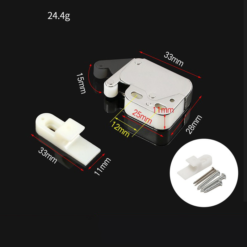 push to open latch touch latch for window and door cabinet door catch latch no magnetic catcher