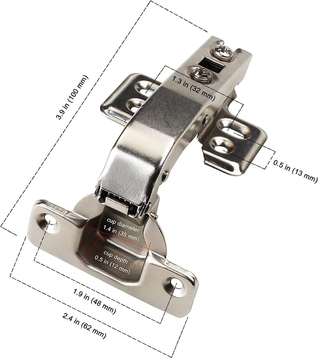 90 degree clip on soft close hinge cabinet hardware corner hinge