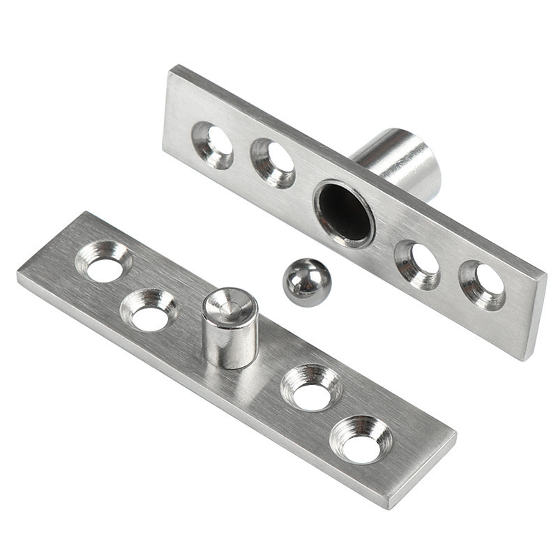 360 Degree Pivot Hinge Stainless Steel Up Down Shaft Rotation Concealed Door Hinge Pivot Door Hinges for Wood Doors