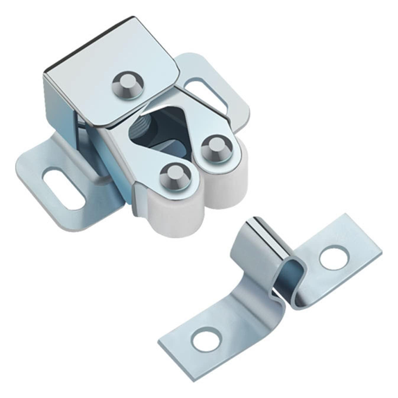 Double Roller Catch Cabinet Catch Door Latch Heavy Duty Latch Hardware