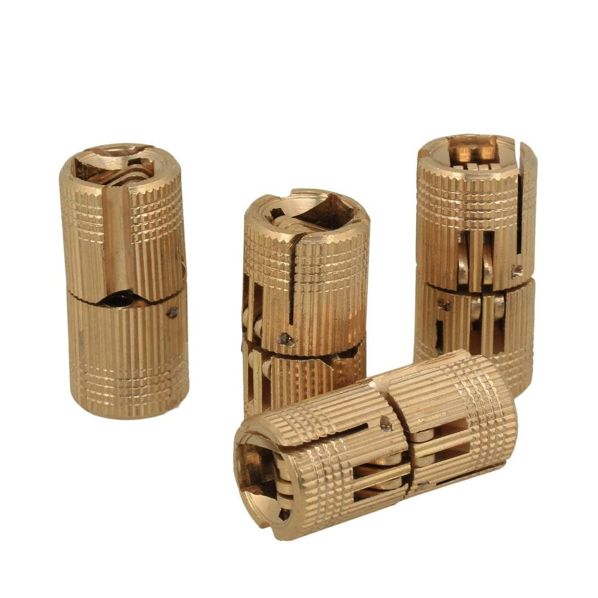 Factory wholesale price 180 degree concealed Solid brass cylinder hinge Bucket hinge cross hinge