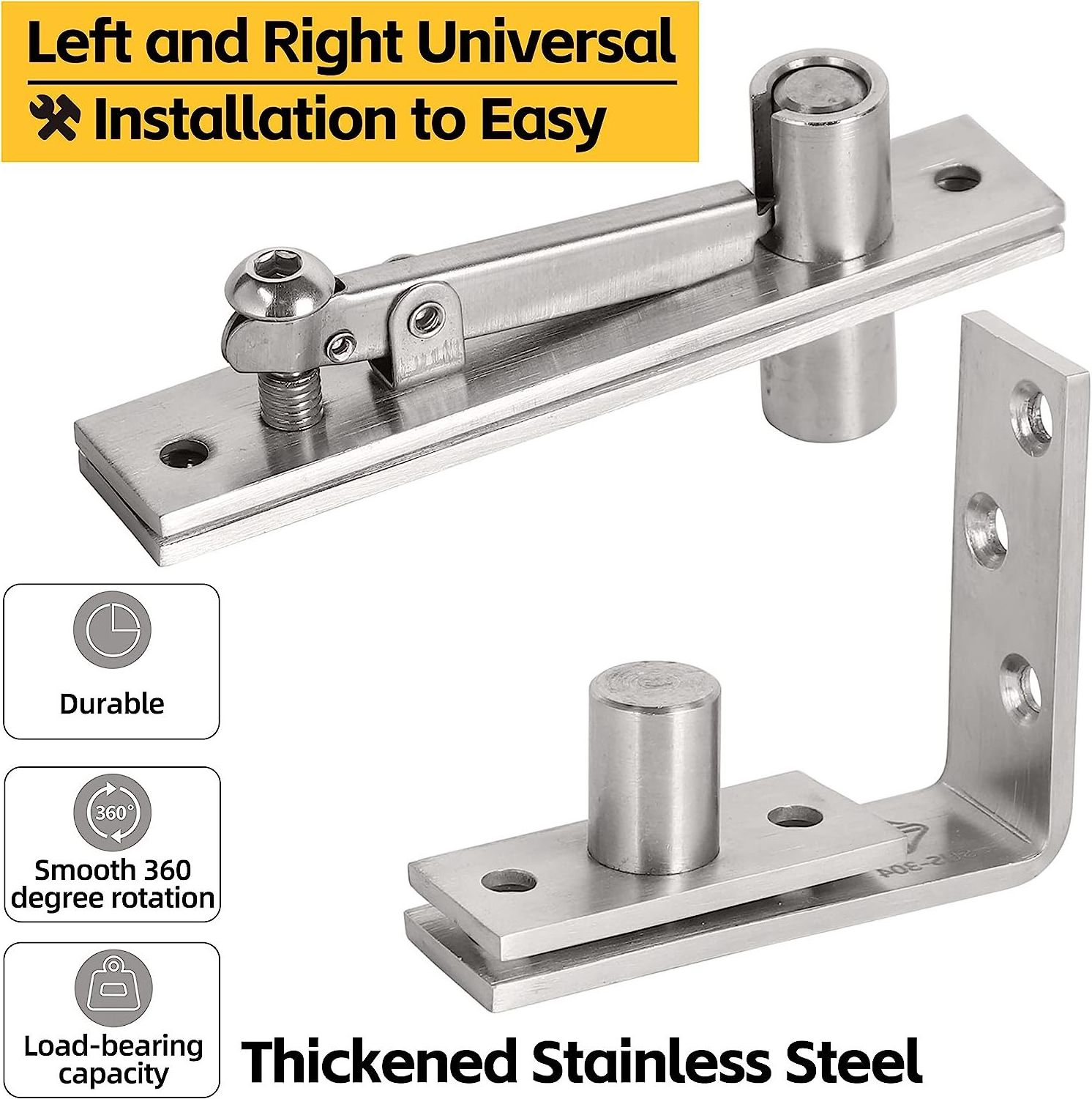 Factory hot sale 360 Degree Door stainless steel Pivot Hinge