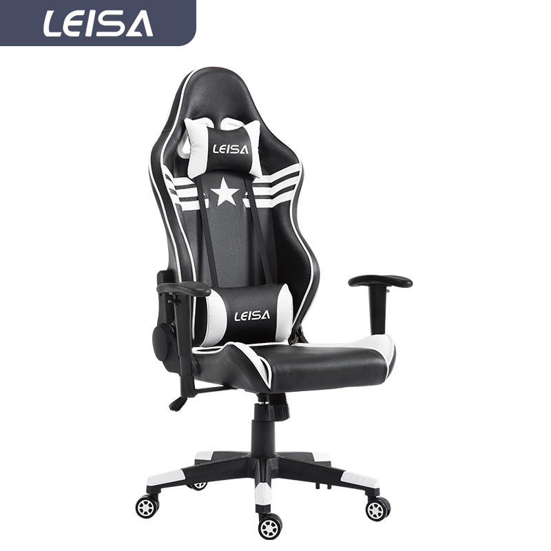 Good Quality Silla Gamer Adjustable Hotel Office Chair Footrest Leather Nylon Computer Gamer Racing Pc Gaming Chair Gamer