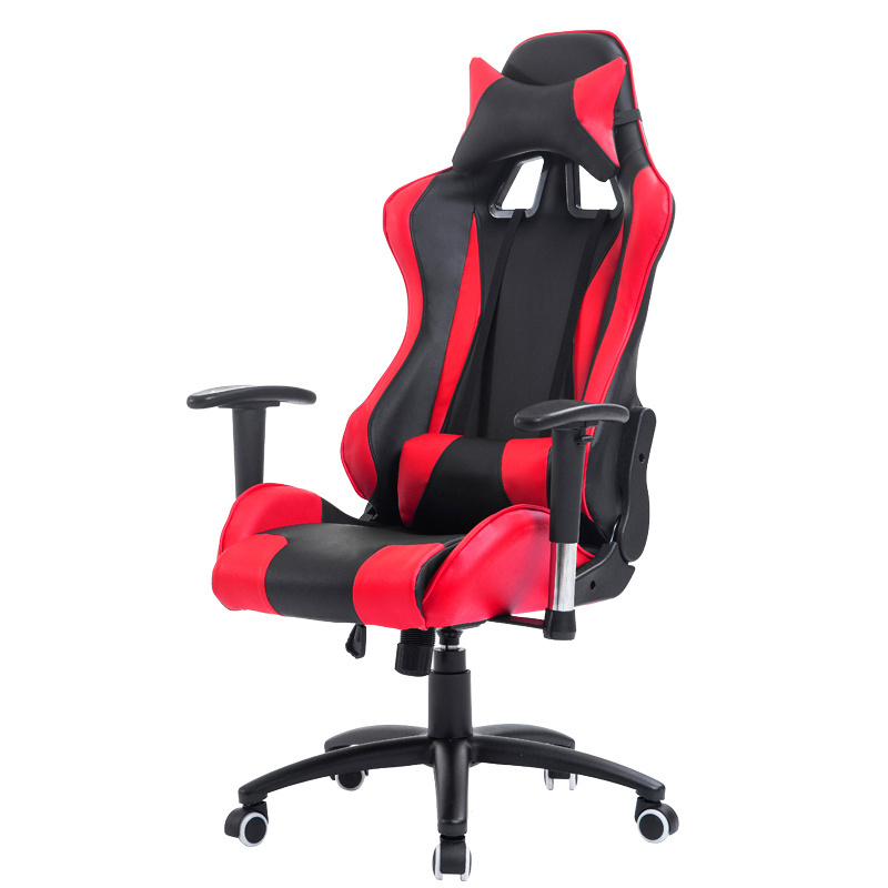 Whole Mesh Racing Style Gold Suppliers  BLACK AND RED Gaming Chair