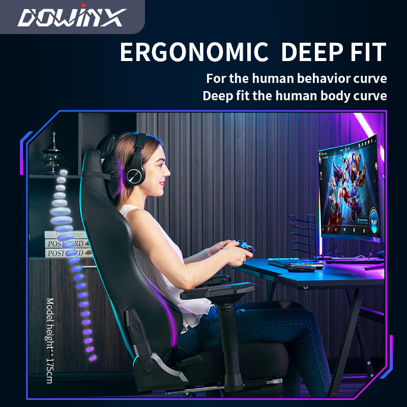 Dowinx Brand Big Size High-end Boss Gaming Chair Computer Chair Gaming Race Gaming Chair