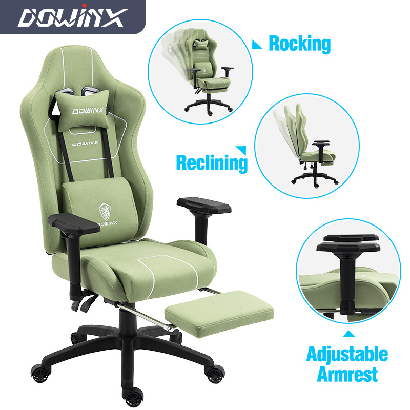 2024 New Design Dowinx Wholesale Gaming Office Chair With Removable Seat Cushion