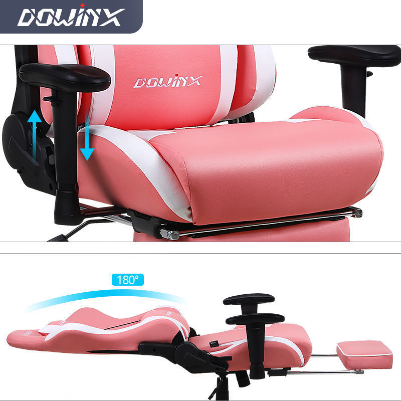 Ergonomic Racing Style Design Adjustable Computer Chair PC Desk Office Chair Custom Colorful Gaming Chair with Wheels