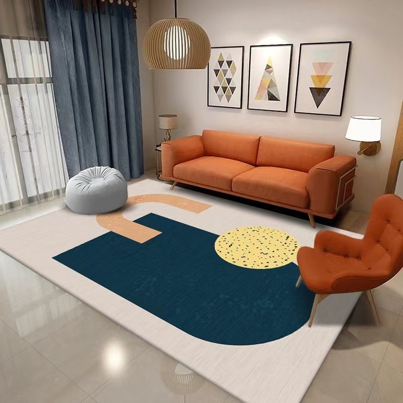 Wholesale Cheap New Design Velvet Carpets 3D Printed Living Room Hotel  Carpets